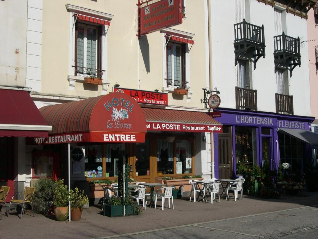 Hotel Restaurant De La Poste A Gérardmer Exterior foto